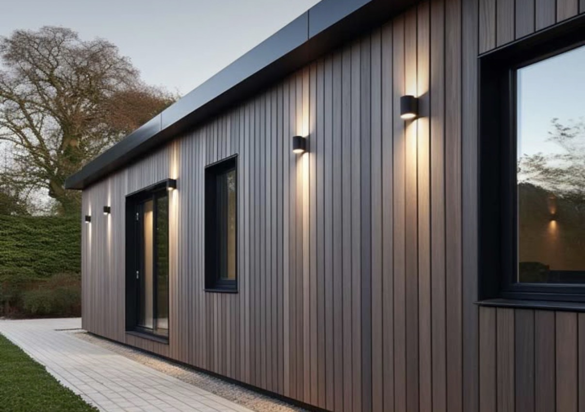 Exterior cladding detail